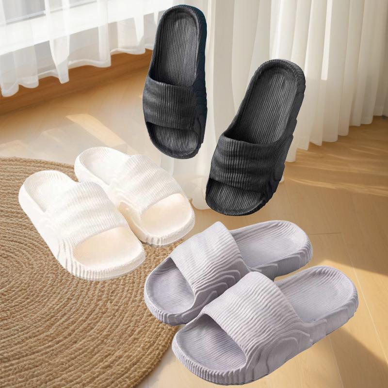 

Мужские модные уличные сандалии EVA на одной лямке - летние шлепанцы на толстой подошве 42-43