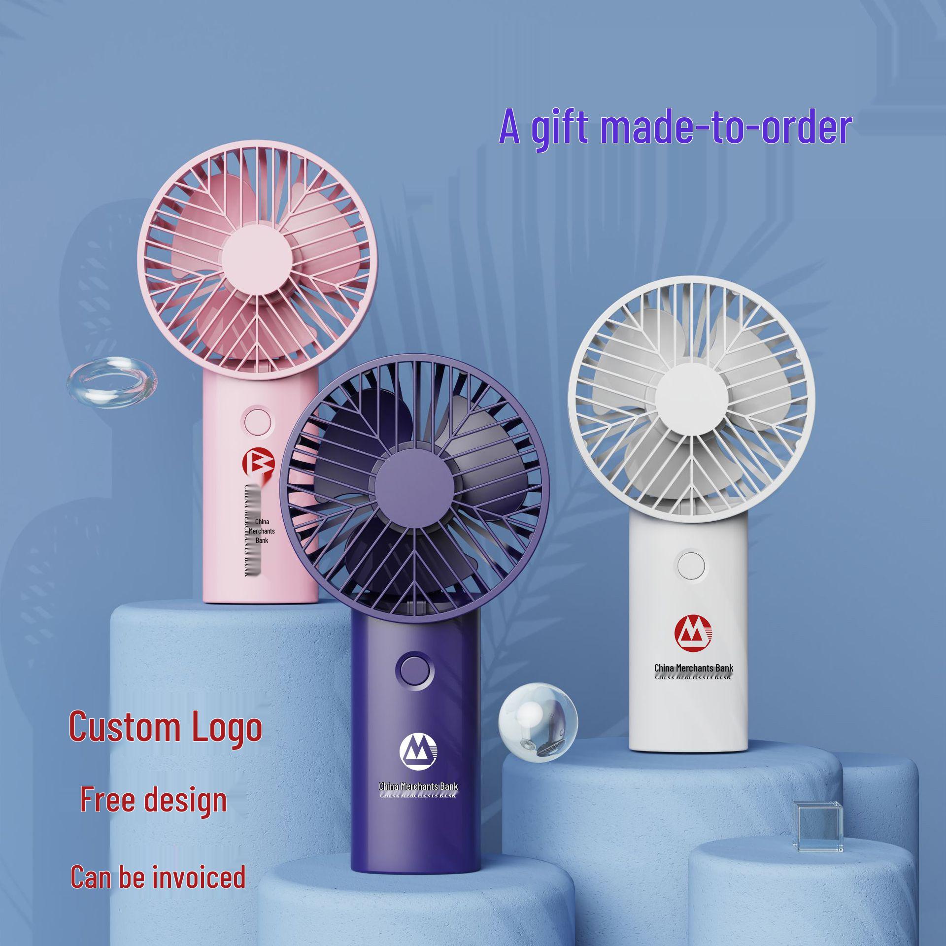 

Engravable Handheld USB Fan - Ideal Souvenir or Event Gift Please Contact Customer Service for Design