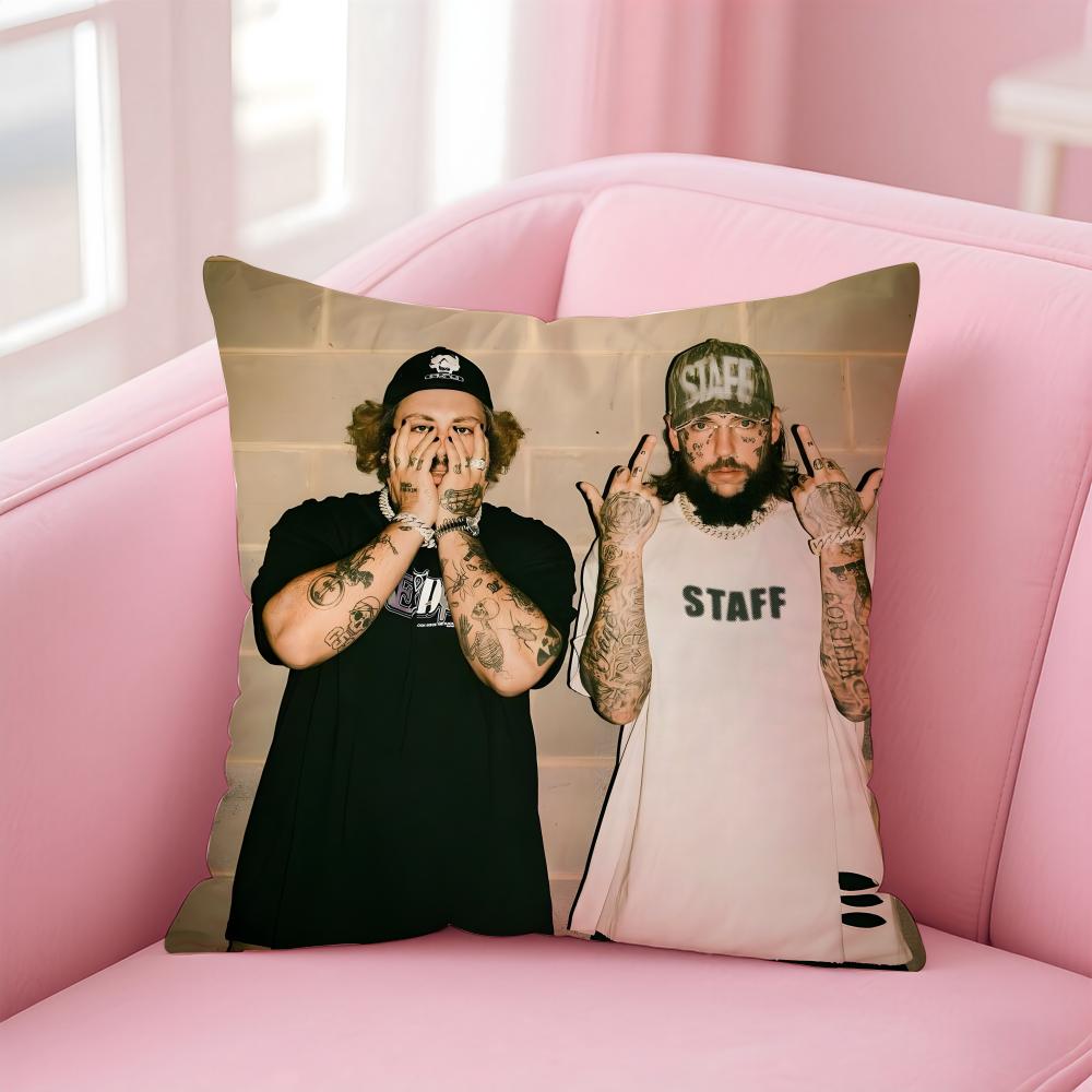 

Dark Trap SSuicideboys Punk Rap GG59 Cushion Cover Pillowcase Short Plush Invisible zipper Room Sofa Cushion Cover 30X30cm