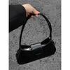 Borsa a tracolla dal design di nicchia francese, elegante e alla moda per l'uso quotidiano e in ufficio, Borsa baguette, Borsa a spalla