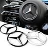 Car Interior Steering Wheel Hollow Badge Logo Decor Accessories For Mercedes Benz W164 W203 W204 W168 C180 A200 E320 CLA CLK CLS
