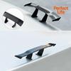 1Pcs Car Rear Spoiler Mini Wing Small Model Decoration Auto Parts GT Style Winglet Mini Carbon Fiber Look Tail Wing