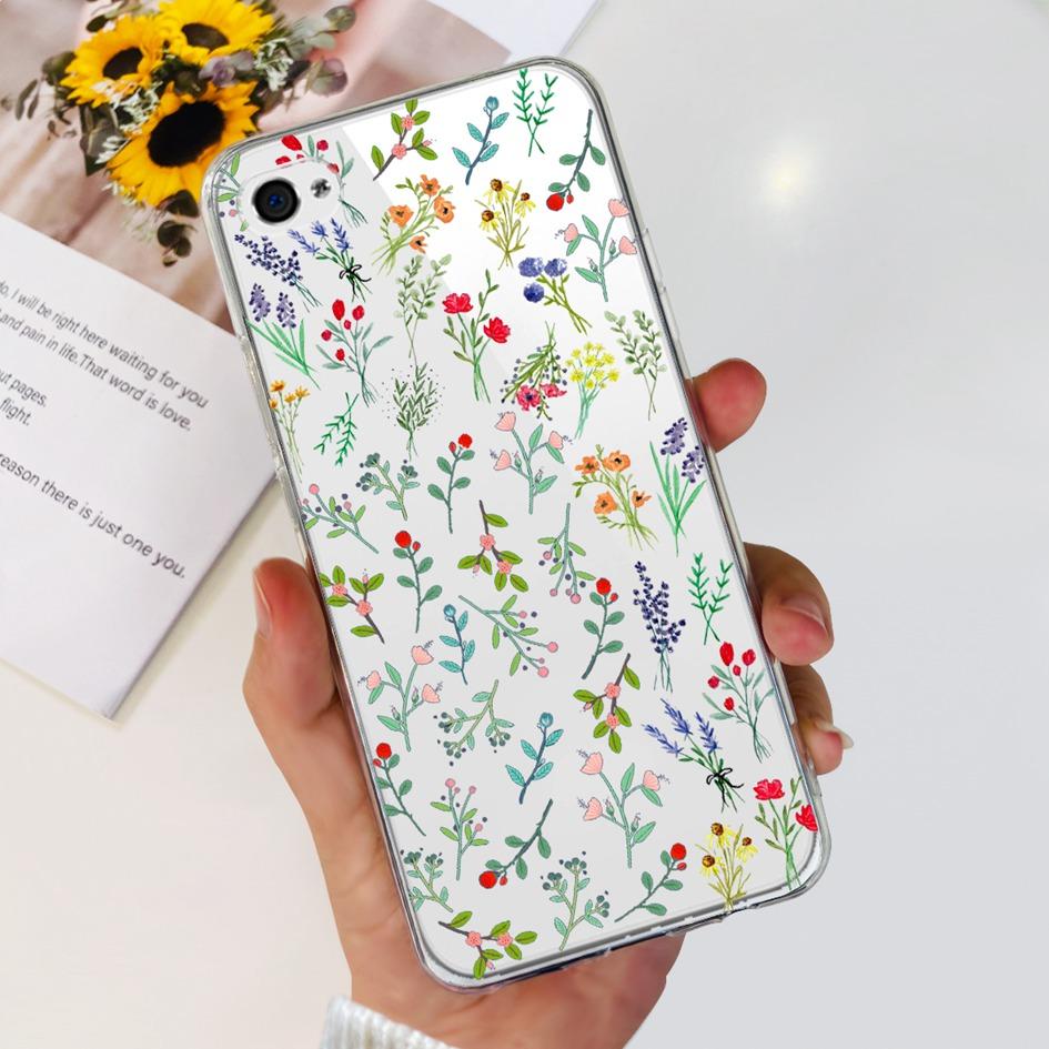 For iPhone 4 Case 3.5" Cute Cartoon Leopard Transparent Silicone Soft Cover For iPhone 4s iPhone4 Funda iPhone4s Shockproof Capa