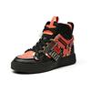 Anta Anti-Slip Lightweight High-Top Skate Shoes Men Sneakers Black Red Camouflage 91948062-11