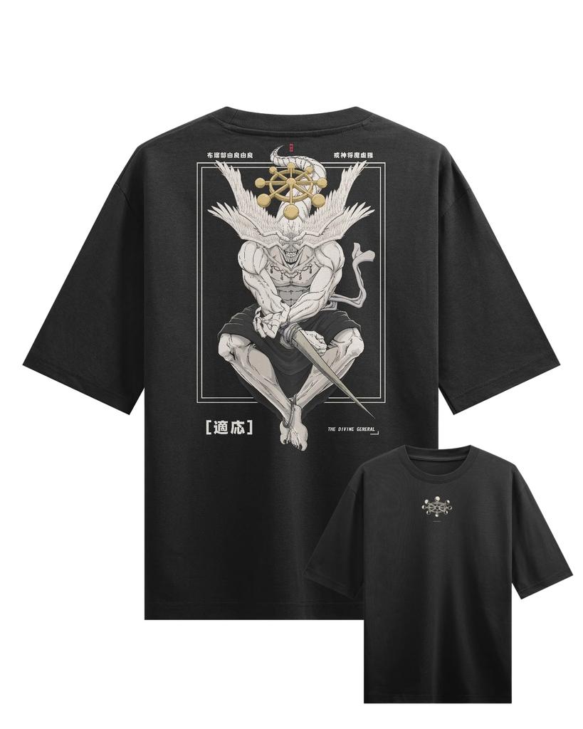 Mahoraga DIVINE Anime Jujutsu Kaisen Graphic TShirt 100Cotton Oversized Shirt Unisex Y2k Unisex Short Sleeve ONeck High Quality