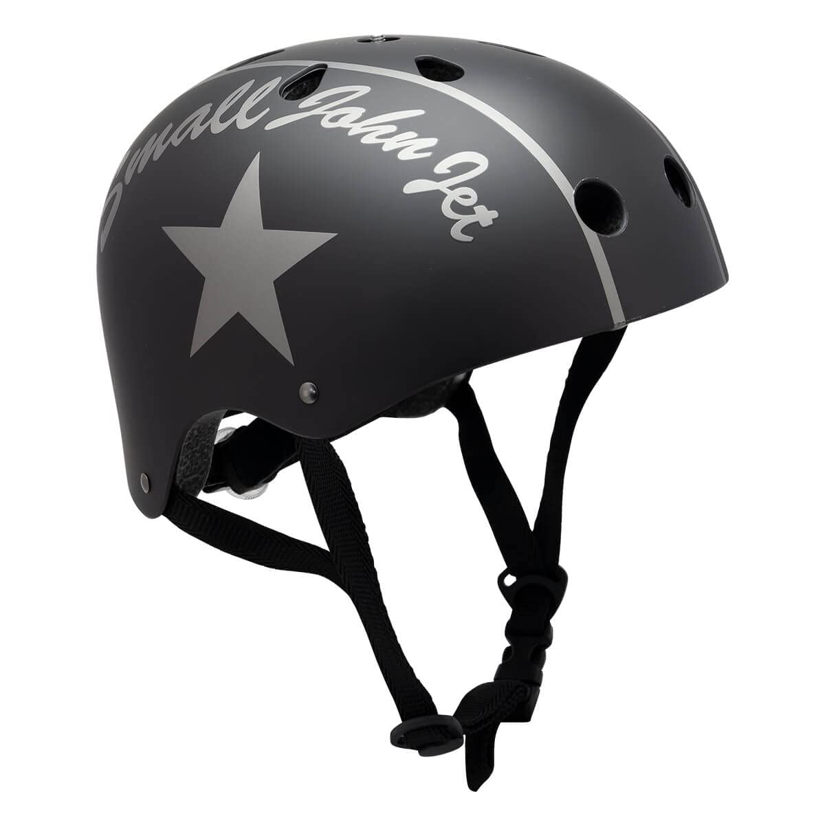 

ISHINO SHOKAI Bicycle Helmet for Ages SG Ishino M Black Adults, Children, Toddlers, 1+, Standard, Shokai, (50-56cm), STAR/Matte