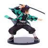 17cm Kimetsu No Yaiba Figure Demon Slayer Kamado Tanjirou Anime Figure Agatsuma Zenitsu Tomioka Giyuu Kamado Nezuko Figurine Toy