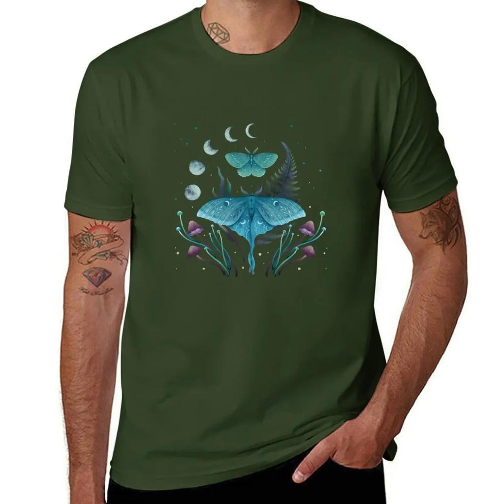 Luna and Emerald TShirt Anime Stuff Custom T Shirt Quick Drying Shirts Graphic Luxury Clothes Men