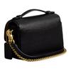 Coach Cassie 17 Brand Logo Detachable Shoulder Strap Refined Pebble Leather Shoulder Crossbody Tote Bag Small Women Handbags Black CW565-B4BK
