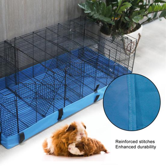 Cage Chassis Mat Leakproof Convenient Easily Clean Comfortable Exquisite No Odor Waterproof Cage Outside Liner Washable Bottom Cover for Hamster