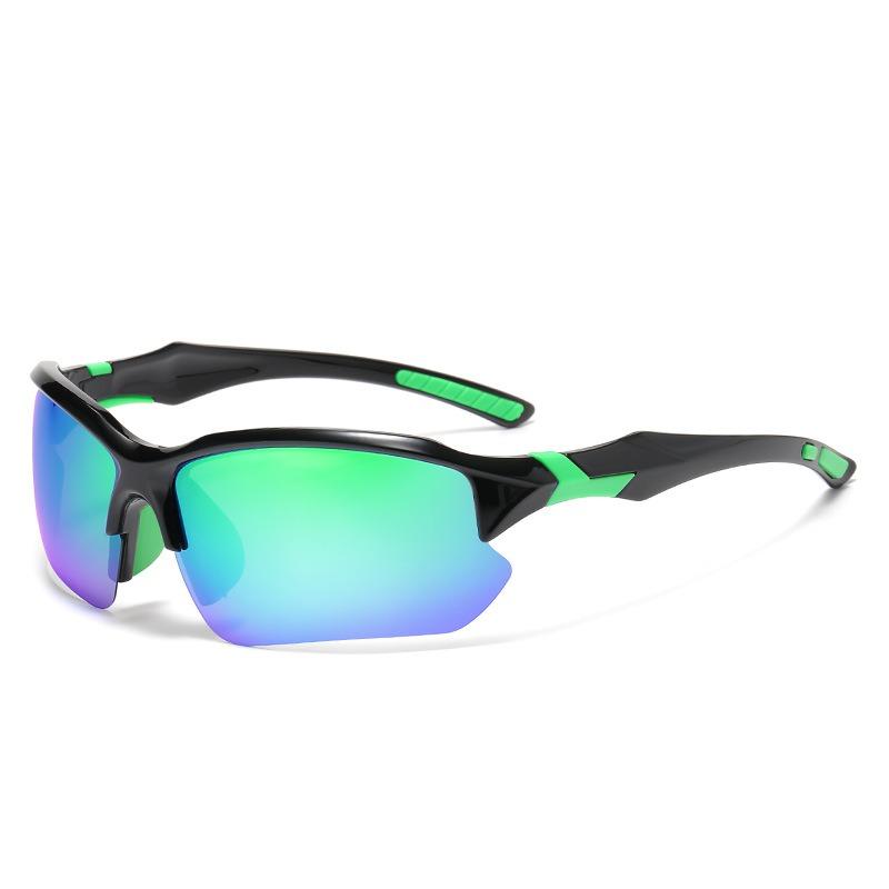 European American Fishing Sunglasses Lightweight Outdoor Sports Glasses UV Protection Cycling One-piece Design