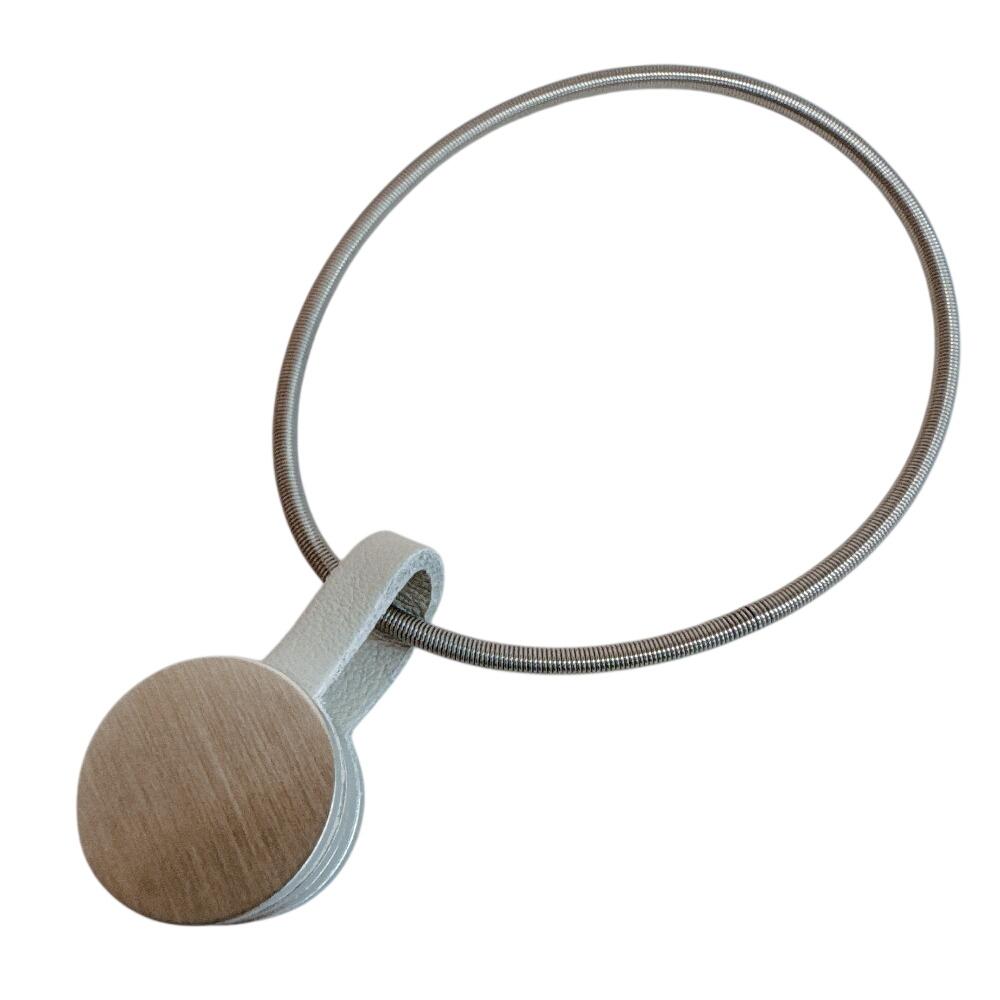 Hermes Hanging Set Serie Metal FIXATION CARRE BOITIER Silver Metal Used