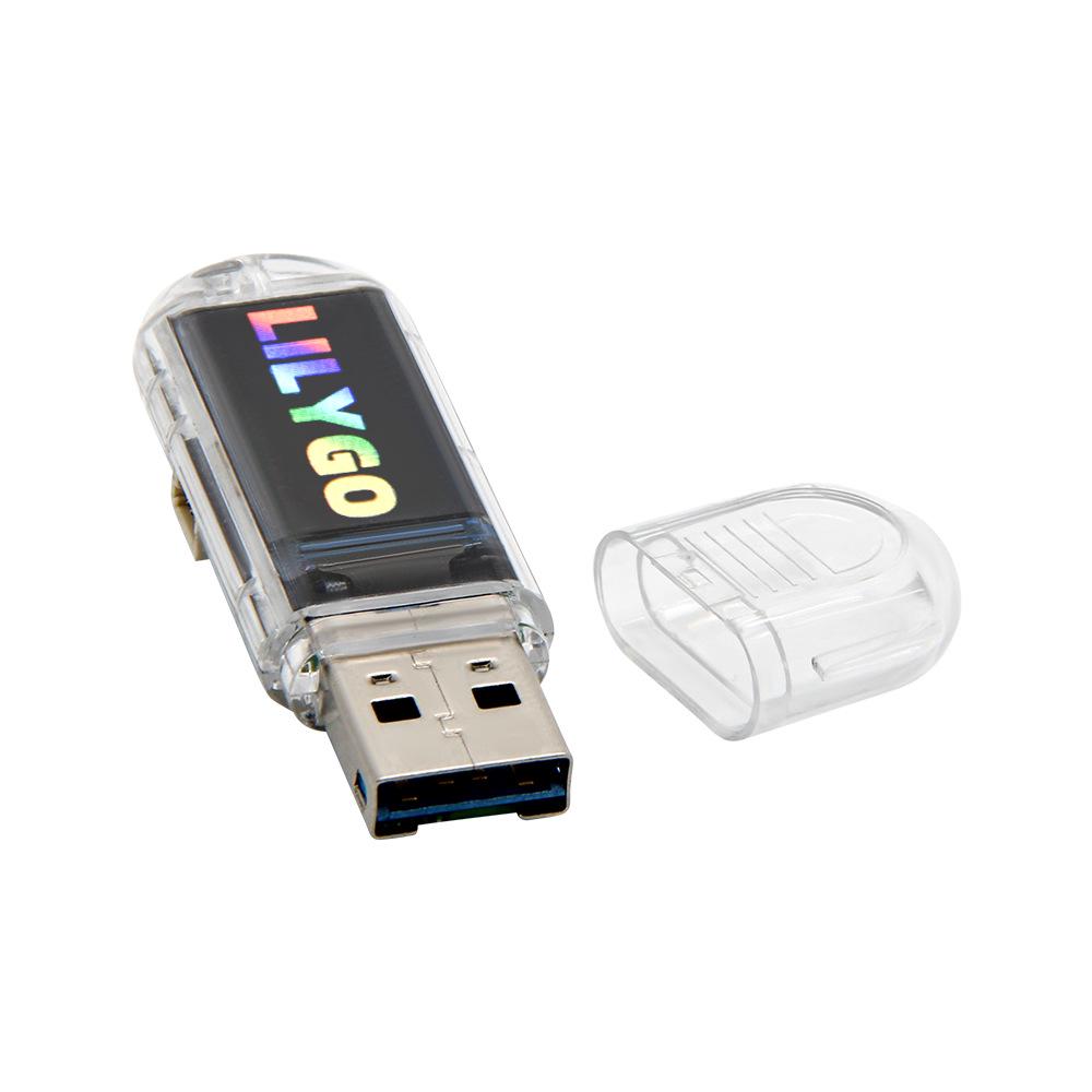Placă de dezvoltare LILYGO® T-Dongle-S3 cu LCD de 0,96", WiFi, Bluetooth și suport pentru card TF