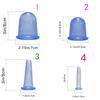 2/4Pcs Vacuum Cupping Cans For Massage Ventosa Celulitis Suction Cup Chinese Suction Cups Face Neck Massage Cans Anti Cellulite