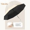 Folding Umbrella with Fan 3 Speed Adjustable USB Rechargeable UV Protection Umbrella Portable Waterproof Windproof Summer Outdoor Sun Rain Umbrella