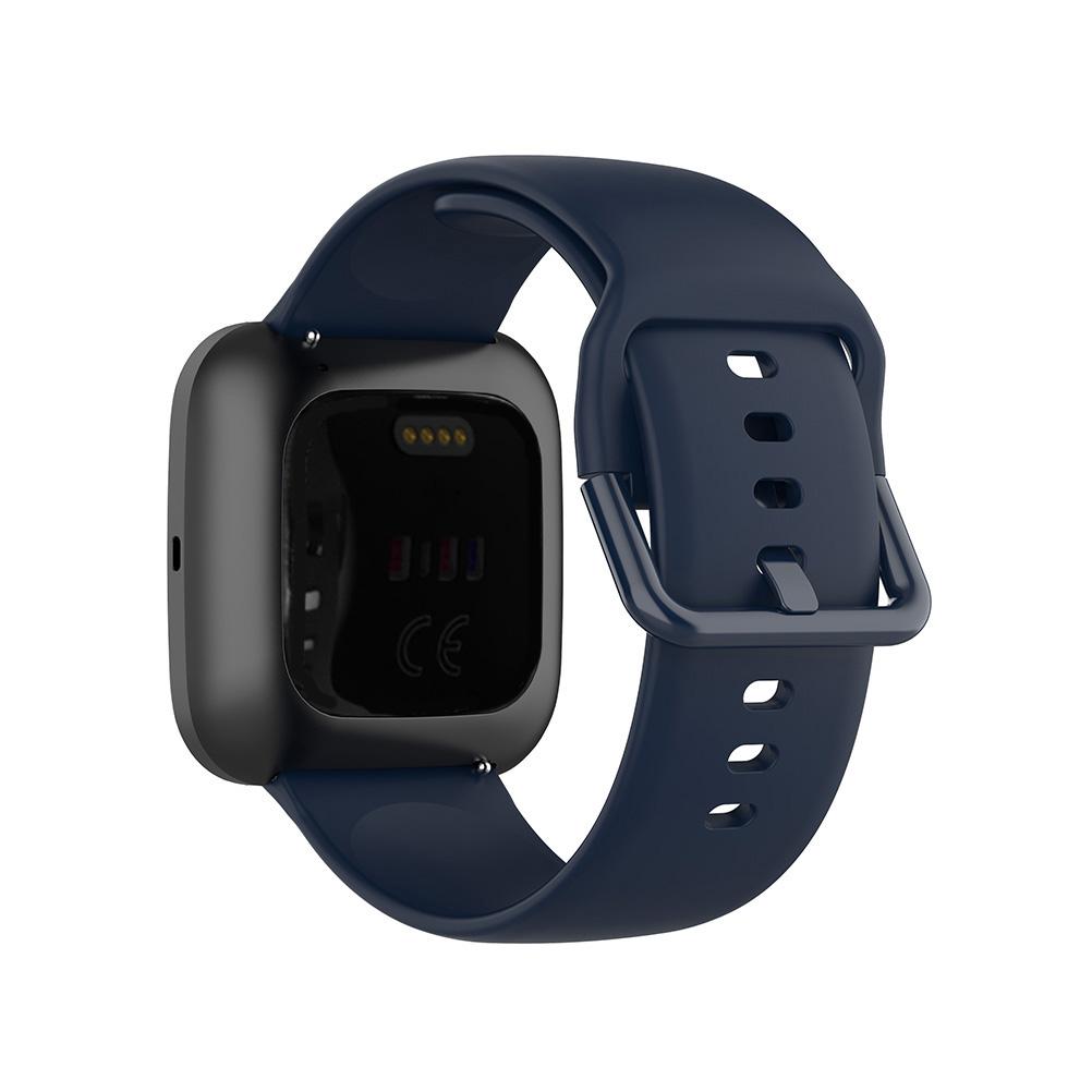 Silicone Strap for Fitbit Versa 2 Versa Lite Blaze Midnight Blue