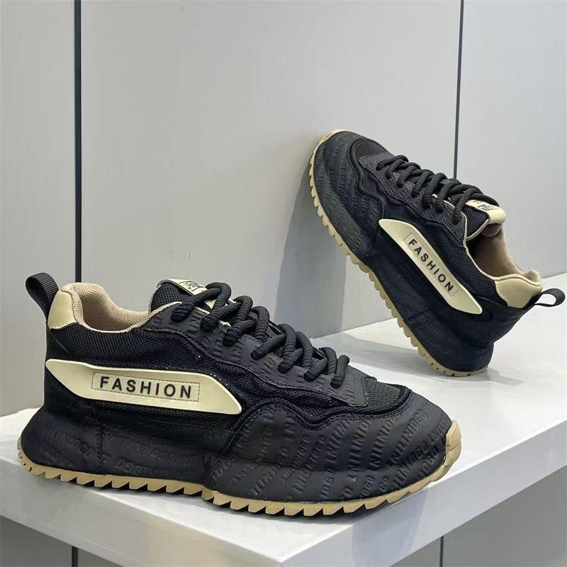 Fashion Designer Men's Platform Sneakers Luxury Brand Casual Shoes Breathable Training Shoes for Men Sport Running Shoes Tenis Masculino