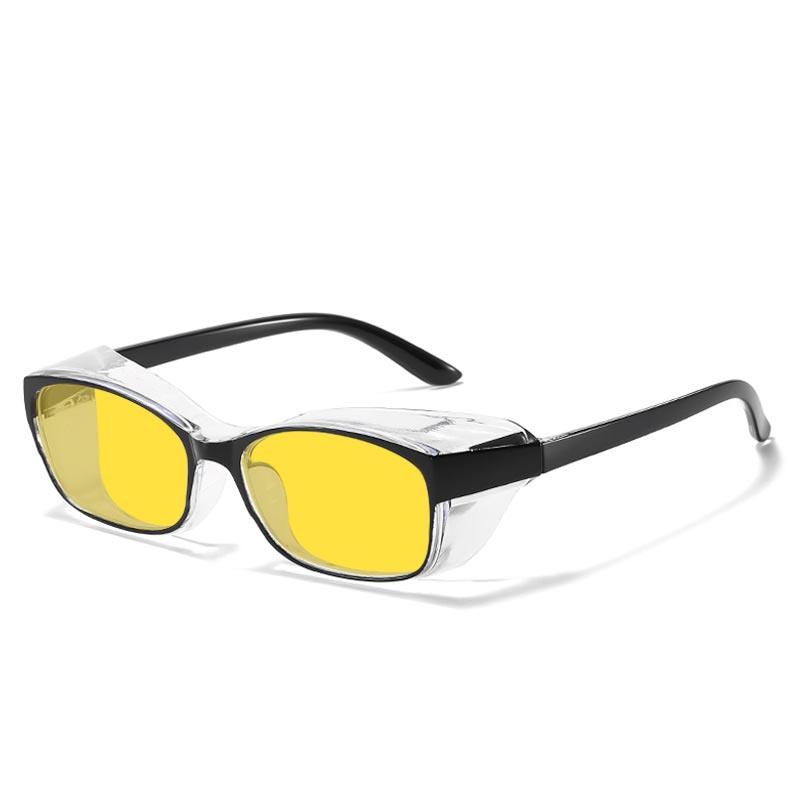 Nové sluneční brýle s nočním viděním a ochranou proti modrému světlu, sluneční brýle s ochranou okrajů pro sledování mobilních telefonů, počítačů, ochrana očí