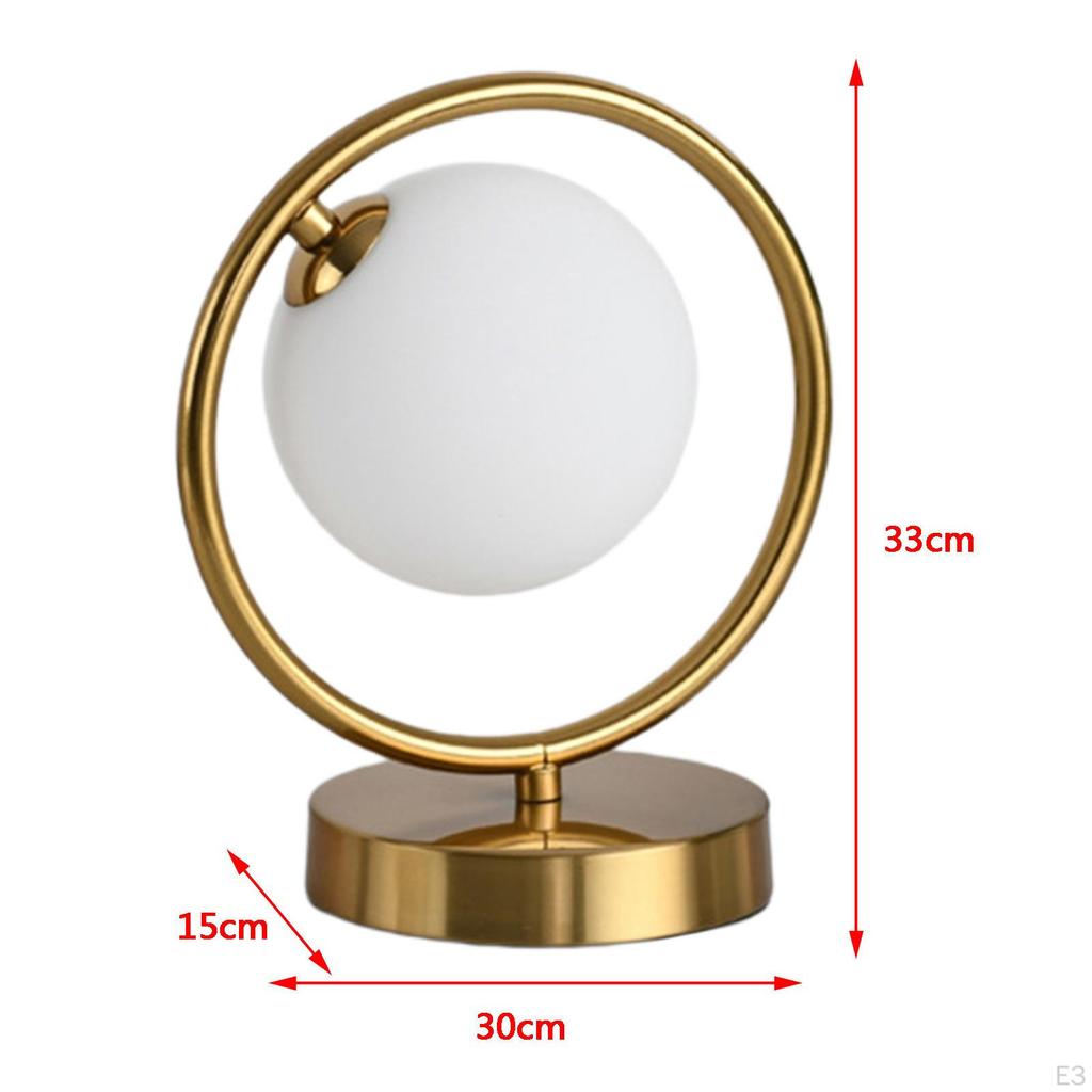 Adjustable Table Lamp with E27 Bulb for Dimming Brightness in Bedroom