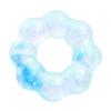 Clear Donut Ring Squeeze Toy Stress Relief Glitter Grip Ring Sensory Toy Soft Stretchy Home Office Worker Desk Toy
