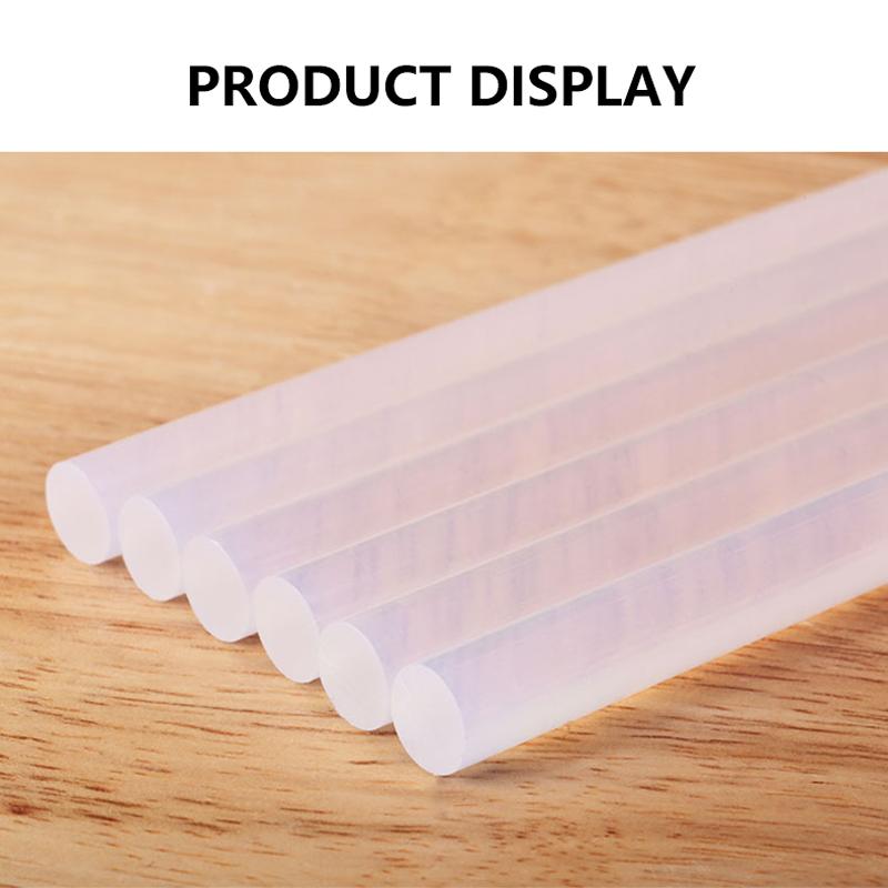 500g/Lot 7mm or 11mm Transparent Hot Melt Gun Glue Sticks for Heat Pistol Gun Adhesive DIY Tools Repair Alloy Accessories