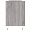 Scrivania Grigio Sonoma 140x50x75 cm Truciolato