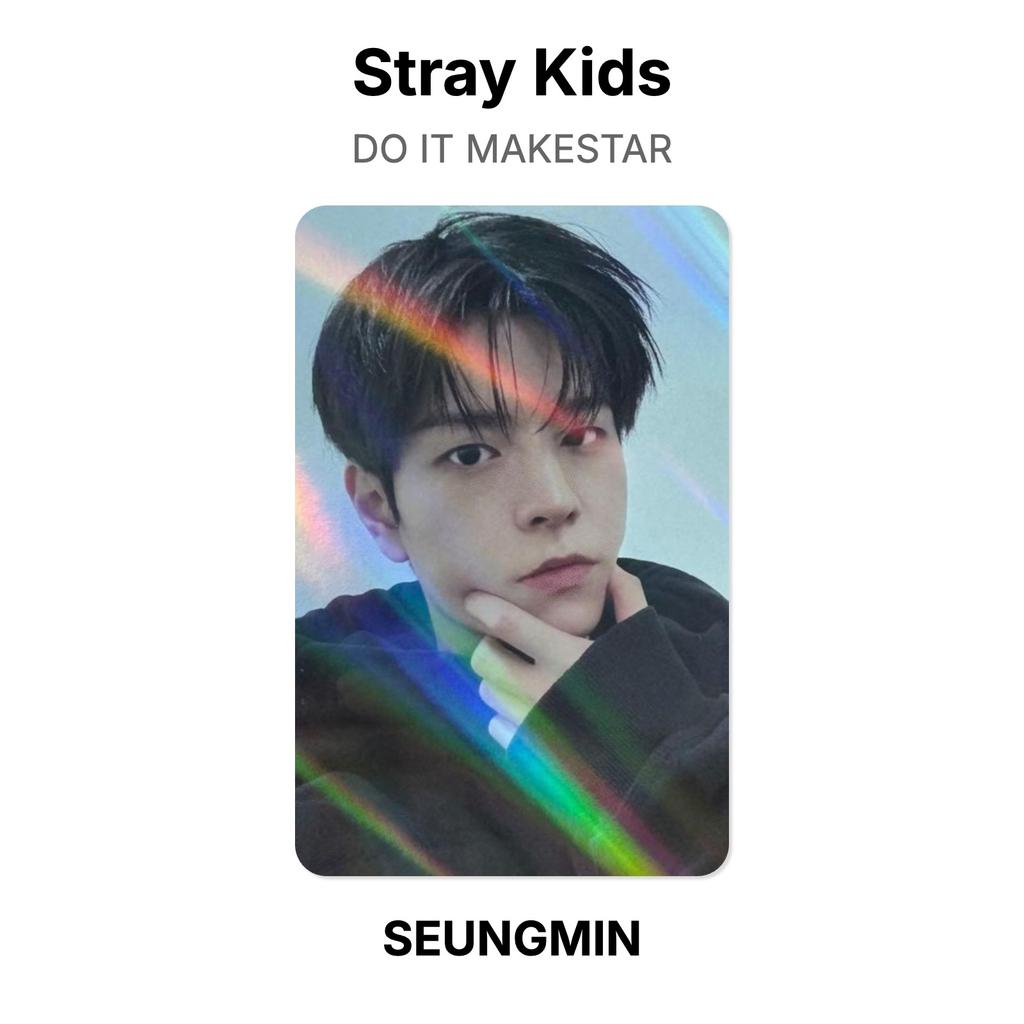 Stray Kids DO IT MAKESTAR Official Photocard