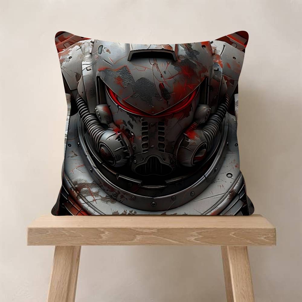 Game W-Warhammer-S 40k Personalized Pillow Cover Kids Bedroom Wild Party Decor Pillowcase Kid Birthday Shower Gift