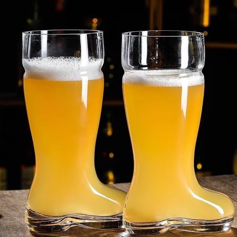 Boot Shaped Glass Mug