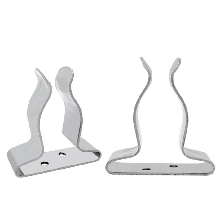 2 Stück Boots Haken Federklemmen Halter Halterung Clip Silberne Halterung Clip für Kanus