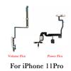 Power And Volume Button With Silent Switch  Flex Cable For iPhone X XR XS 11 12 Mini Pro Max Repair Replacement