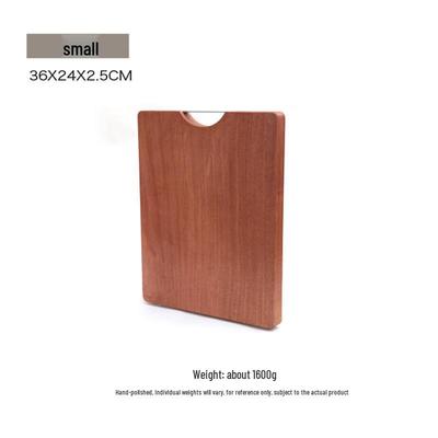 Tabla de Cortar Ruhan Madera Tana Negra Sólida