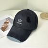 Summer new letter embroidered baseball cap children's fashion casual cartoon travel sun protection versatile cap