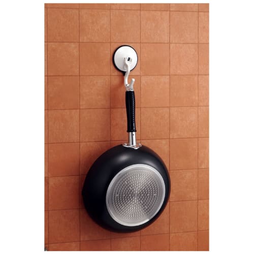 Architect's Friend Suction Cup Revolution Hook, Uneven Surface Suction Cup with Adhesive Gel for a Secure Attachment! Large, 21kg Weight Capacity (Cei