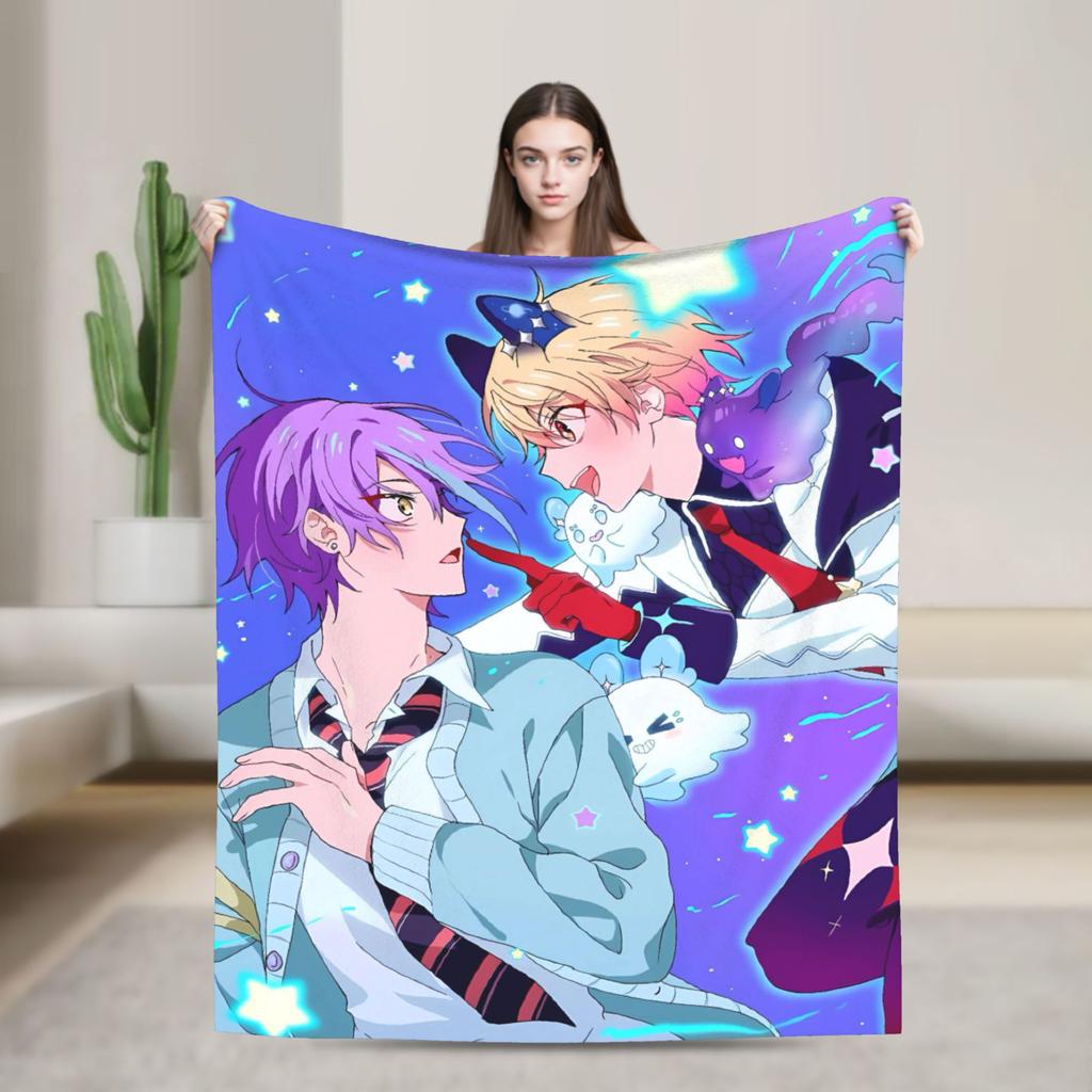 Warm BlanketStudents Decorative Rui Kamishiro Bedding Throws  Flannel Bedspread For Bedroom Graphic Sofa Bed Cover