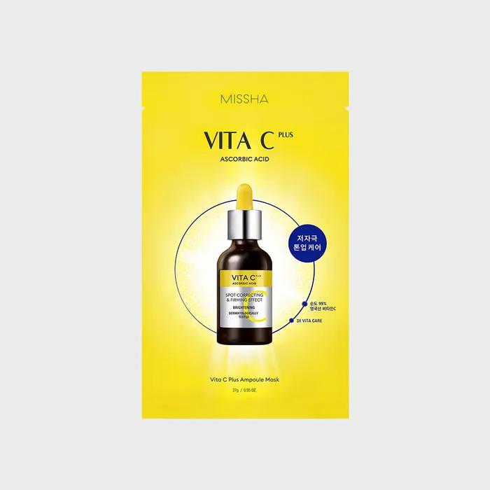 [Missha] Vita C Plus Ampoule Mask 27g