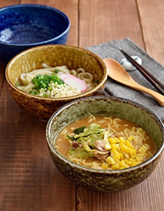 Tableware East Bowl (Large) 17cm Kiln Hen Irabo Japanese Tableware Bowl Donburi Bowl (Oribe)