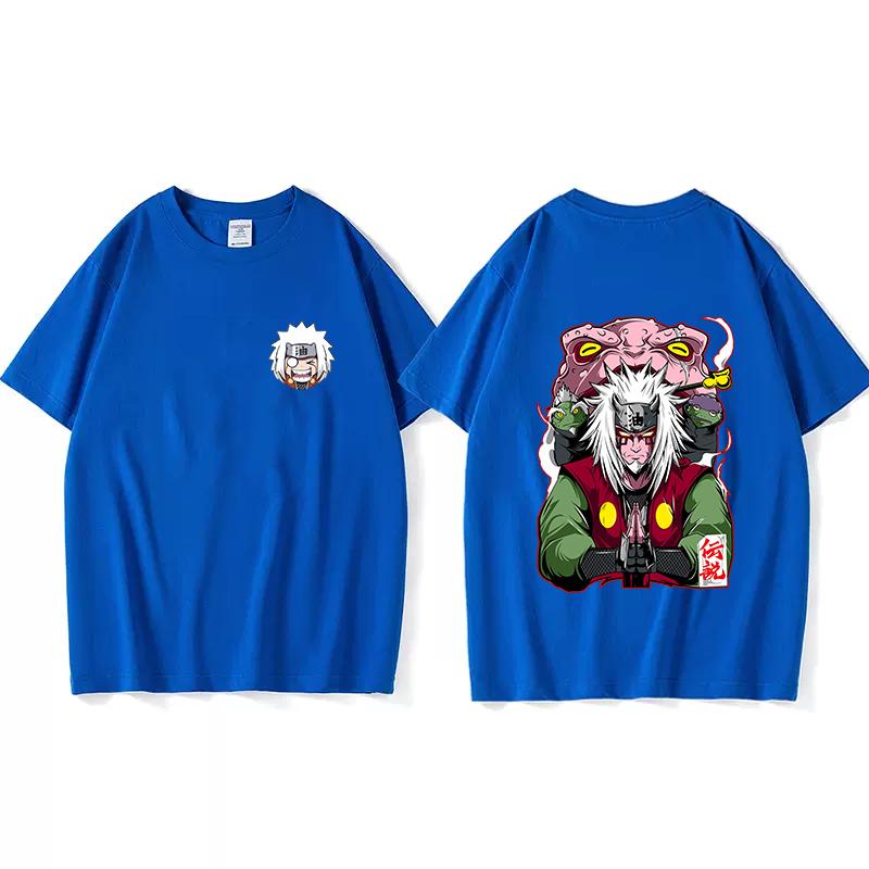 

Футболка с круглым вырезом из хлопка с принтом «Джирайя» для мужчин и женщин, футболки для отдыха, спорта, улицы, студентов, пар XXXXXL