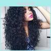 Luxurious Women Synthetic Wig In 5 Color Styles With Afro Kinky Curly Long Messy Hair