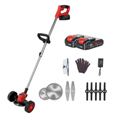 Multi-function Lithium Battery Weeder Household Wireless Electric Mower Portable Garden Weeding Machine