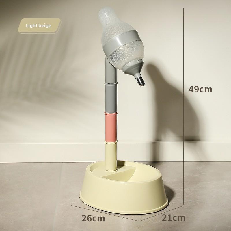 

New Adjustable Height Water Dispenser for Pets, Dog Water Jug, Hanging Type for Cats To Drink Water бежевый