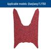 Waterproof Anti-slip Coil Foot Mats for Qianjiang FLY150 - Wear-resistant Motorcycle Pedal Mats & Accessories