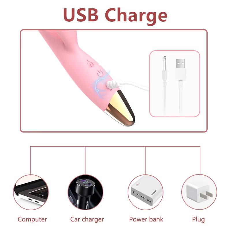 10 Speeds G-Spot Vibrator for Women Sextoy Nipple Clitoris Stimulator Finger Dildo Shaped Vibes Sex Toys Female Adult Supplies