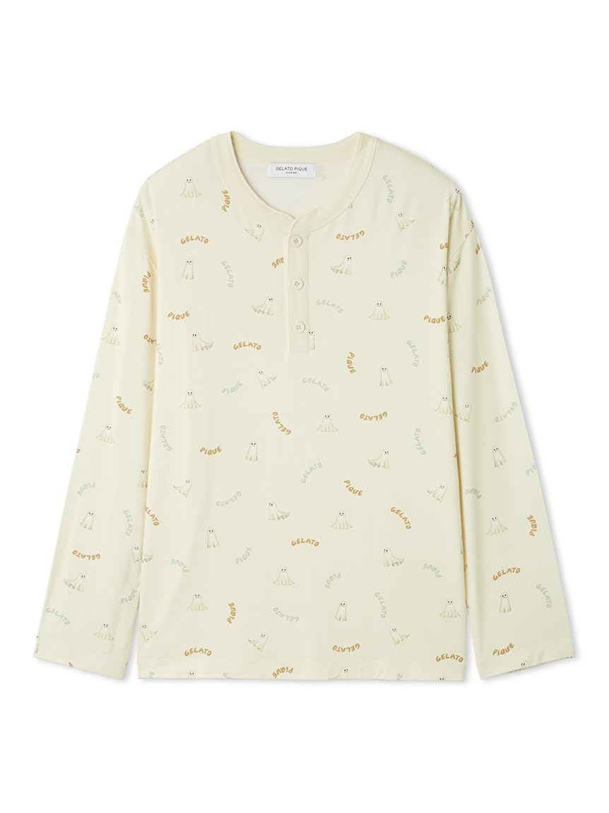 

Gelato Pique HOMMETRICK GHOST Print Long PHCT254936CRML T-Shirt