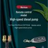 Diesel Oil Pump: Remote-Controlled, Self-Priming Electric Pump, 12V/24V/220V, High Power, Pure Copper