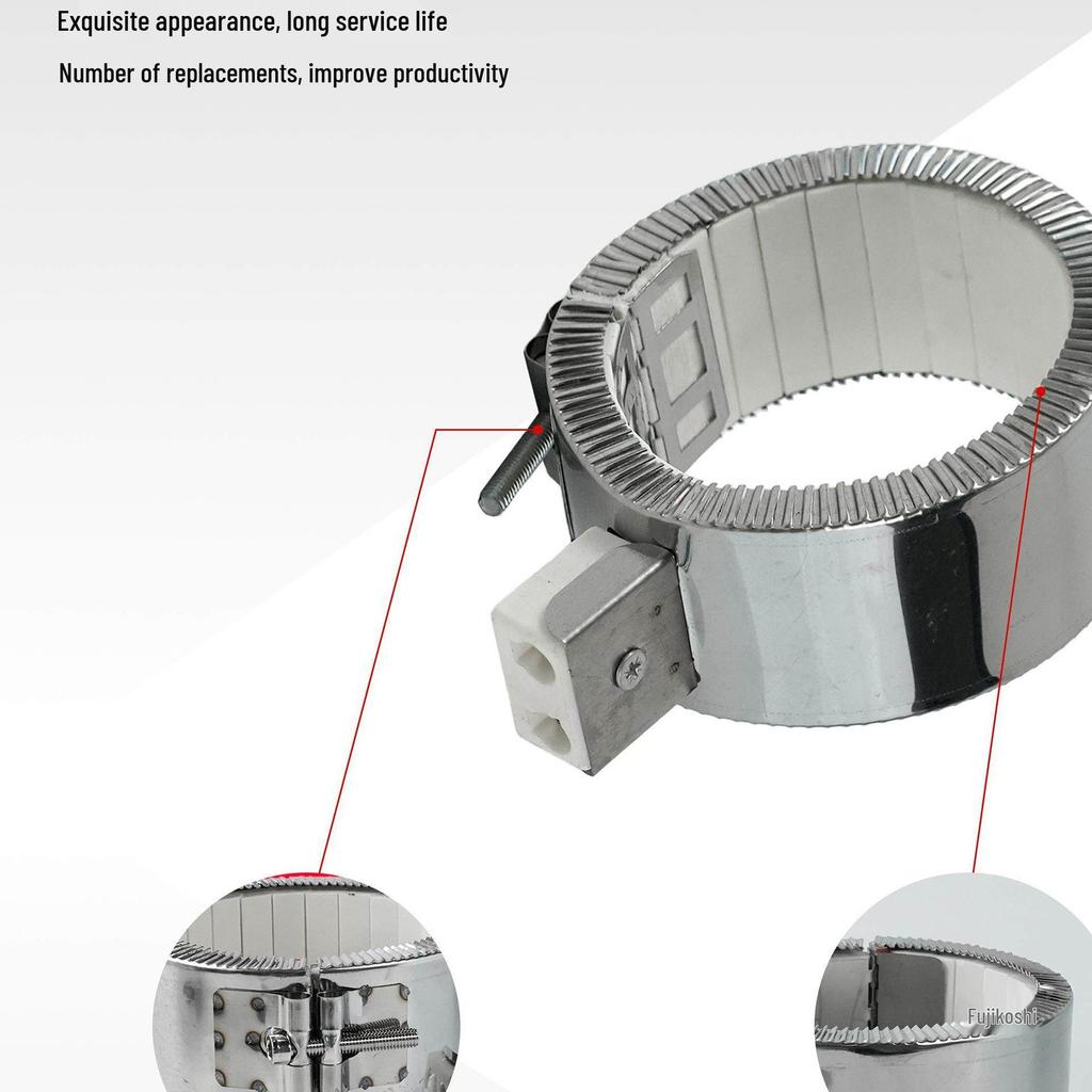 Wysokiej mocy ceramiczny pierścień grzewczy ze stali nierdzewnej do maszyn do formowania wtryskowego