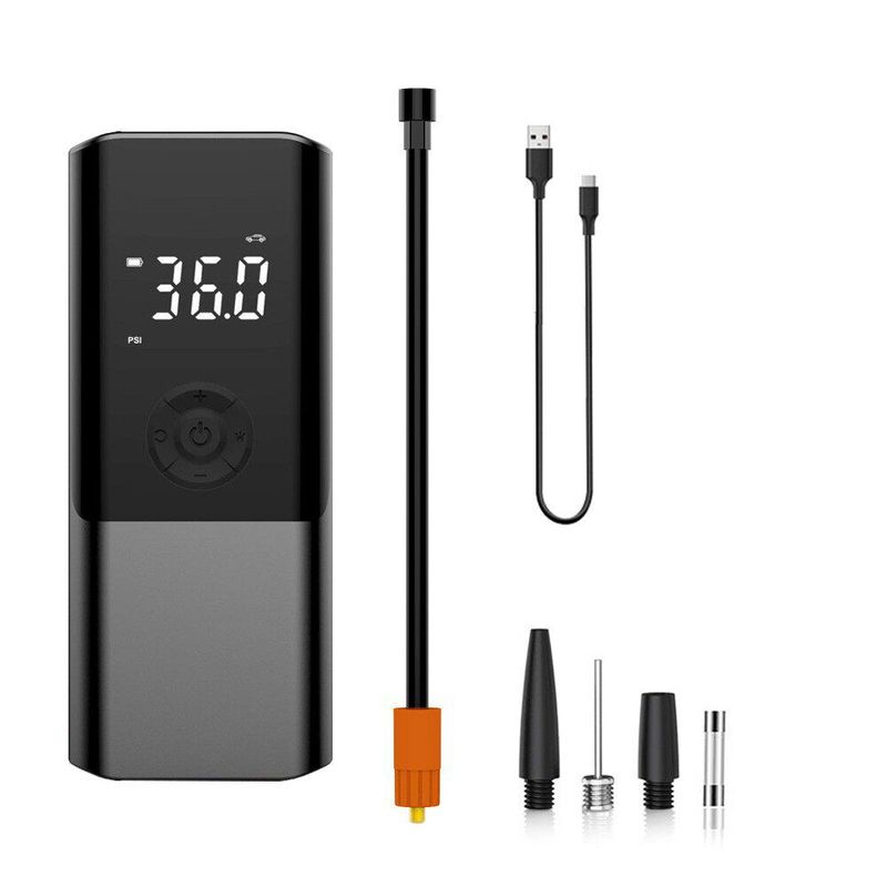 Fashion German Import Technology Car Wireless Vehicle Air Pump Portable Handheld Smart Outdoor Emergency Light