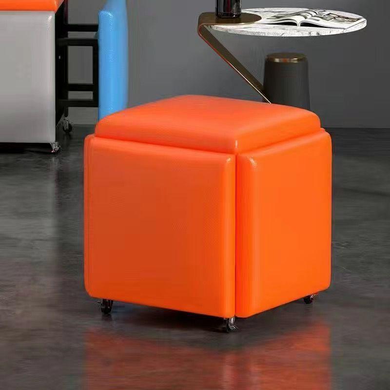 Rubik's Cube Multifunctional Stool: Stackable Sofa, Small Low Stool, Living Room Coffee Table, Storage Solution