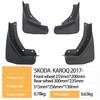 Skoda Karoq 2017+ Car Tire Mudguards