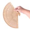 Abanico de Mano Plegable Abanico de Madera Fragante Abanico de Mano de Sándalo Calado Abanico Plegable Regalo de Boda de Madera Decoraciones para Fiestas en Casa